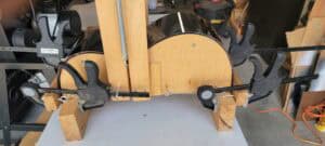 Bending sides to shape