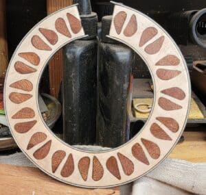 Completed Rosette