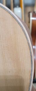 Flame Maple Binding with BWB purfling