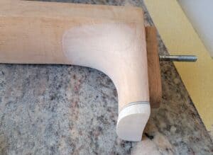 Neck heel completed