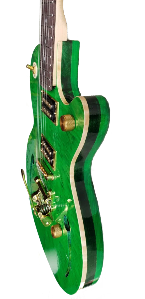 EM Guitars can use different colors and styles that standard types don't have.